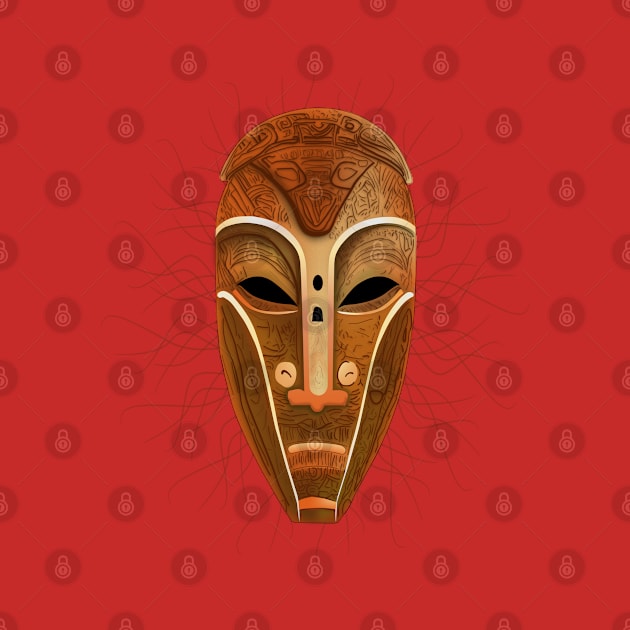 Tribal Mask by HueCollections
