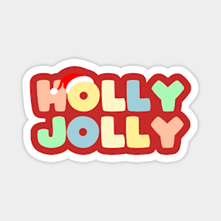 HOLLY JOLLY CHRISTMAS Magnet