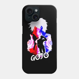 Gojo silhouette Phone Case