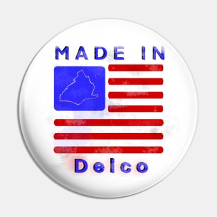 Made in Delco Pin