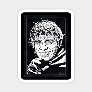 MR HYDE (Black and White) Magnet