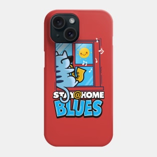 Cute Blues Musician Saxist Cat Lover Original Cartoon Phone Case