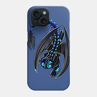 Night fury blue Phone Case