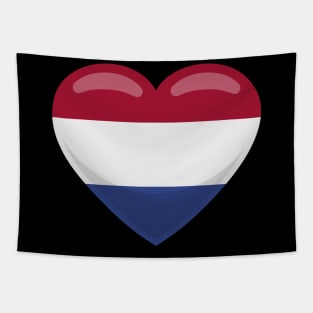 Nederlands Flag Heart Tapestry