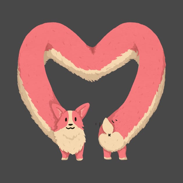 Corgi Heart by CorinnaSchlachter