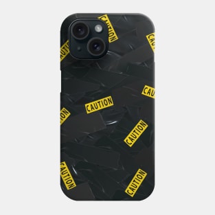 Caution pattern Phone Case