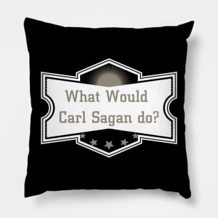 What Would Carl Do * Science Cosmos Pillow