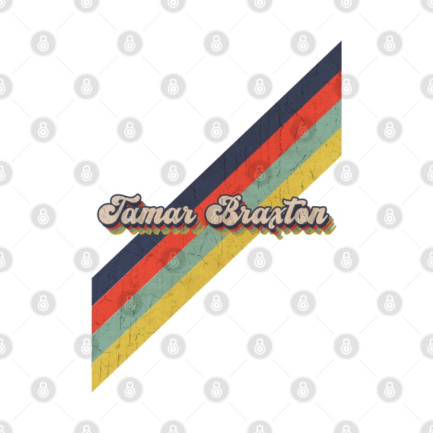 retro vintage color Tamar Braxton by HarryMarket