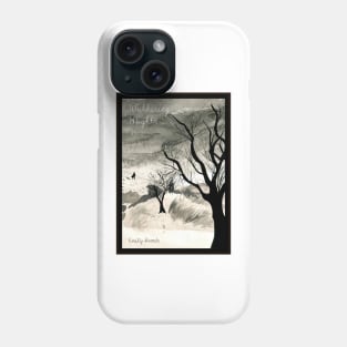 Book Cover Art of Wuthering Heights by Emily Bronte Phone Case