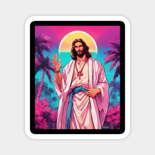 Jesus Christ Love Thy Enemies Magnet