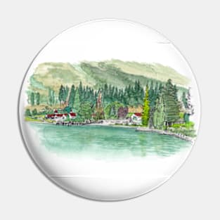 Walter Peak High Country Farm Pin