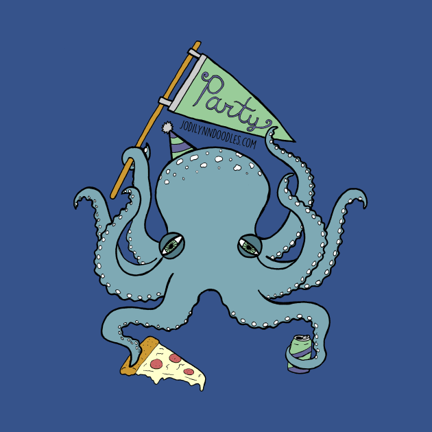 octopus party by JodiLynnDoodles