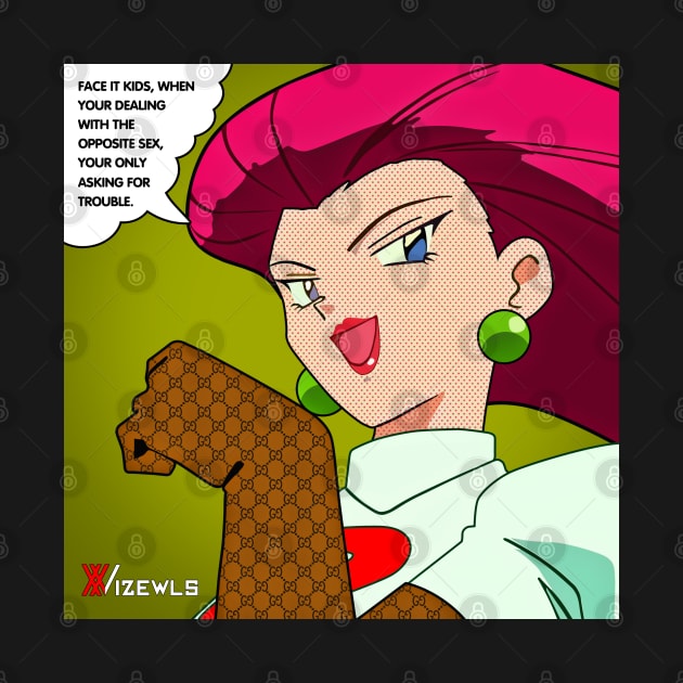 Jessie - Team Rocket Pop Art by Vizewls