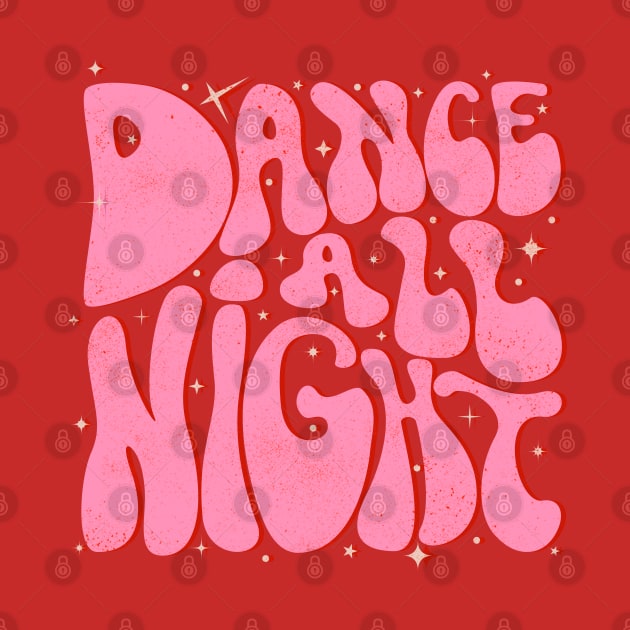 Dance All Night - 70's style in red by showmemars