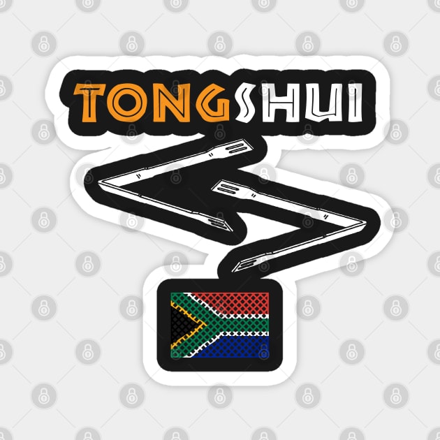 Braai Tongs South Africa Tongshui BBQ Funny Zen Magnet by BraaiNinja