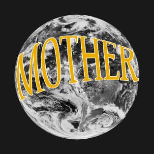 MOTHER EARTH YELLOW BLACK T-Shirt