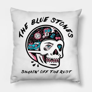 The Blue Stones 2 Pillow