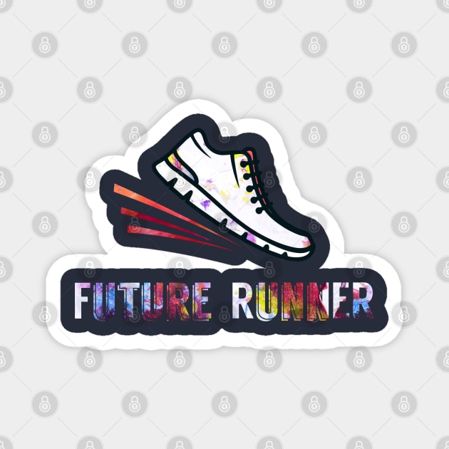 FUTURE RUNNER Magnet by Jobeck Mart