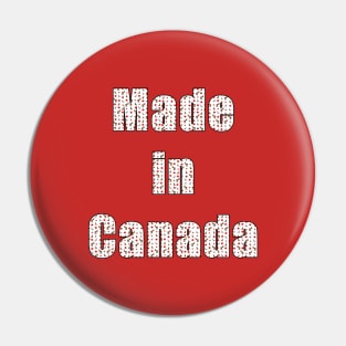 Made in Canada Pin