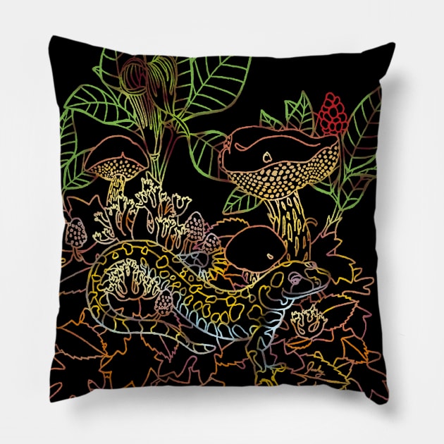 Spotted Salamander Pillow by ThisIsNotAnImageOfLoss