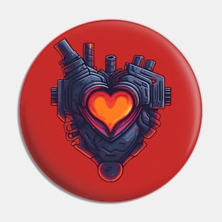 Cyborg Love Pin