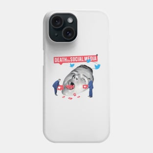 Death by Social Media Phone Case