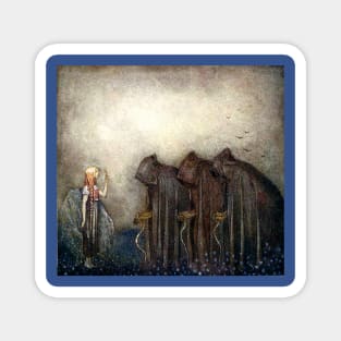 The Gold Key - John Bauer Magnet