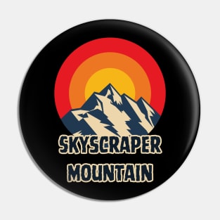 Skyscraper Mountain Pin