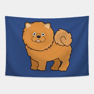 Kawaii Chow Chow Tapestry