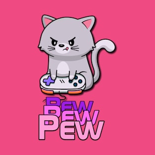 Cute Gamer KItty T-Shirt