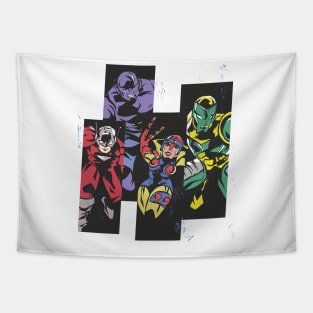 Super Heroes Design Tapestry