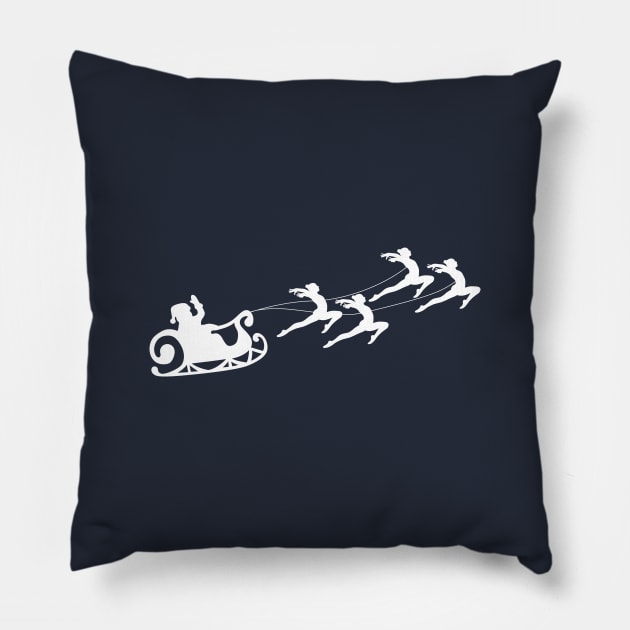 Gymnast Sleigh Pillow by Flipflytumble