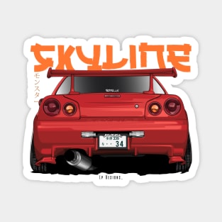 Skyline R34 Magnet