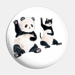 CAT & PANDA Pin