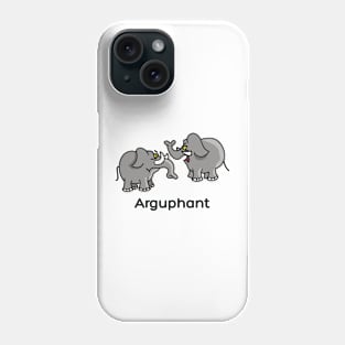 Arguing Elephant Phone Case