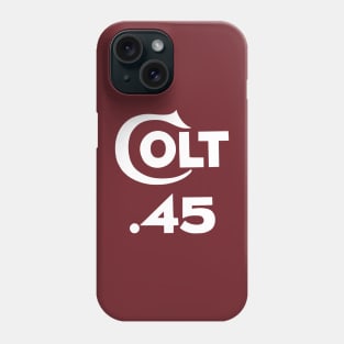 Colt .45 - Tv Western Logo Phone Case