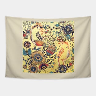 Everybirdy Pattern Tapestry