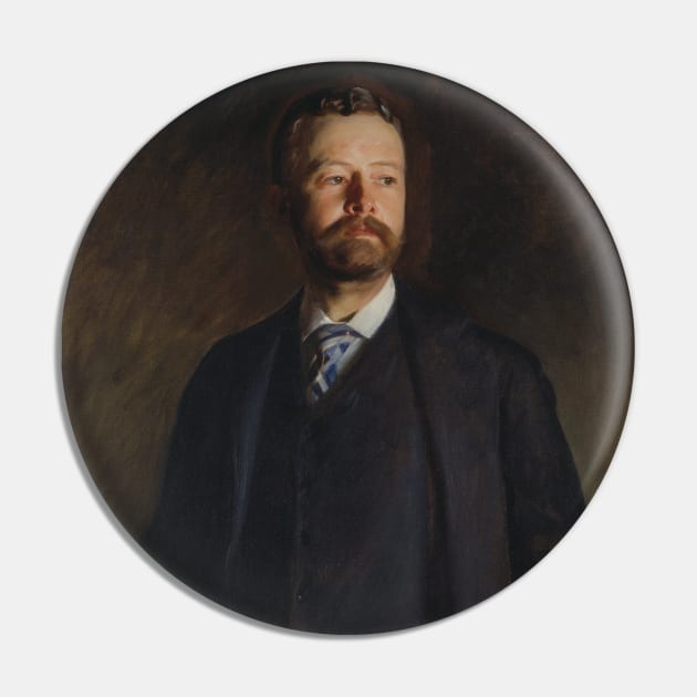 Henry Cabot Lodge by John Singer Sargent Pin by Classic Art Stall