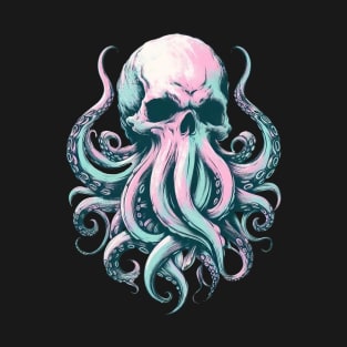 Pastel cthulhu skull T-Shirt