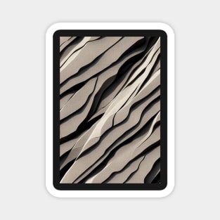 Stylized Granite Stone Pattern Texture #7 Magnet