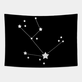 Taurus Stars Zodiac Constellation Tapestry