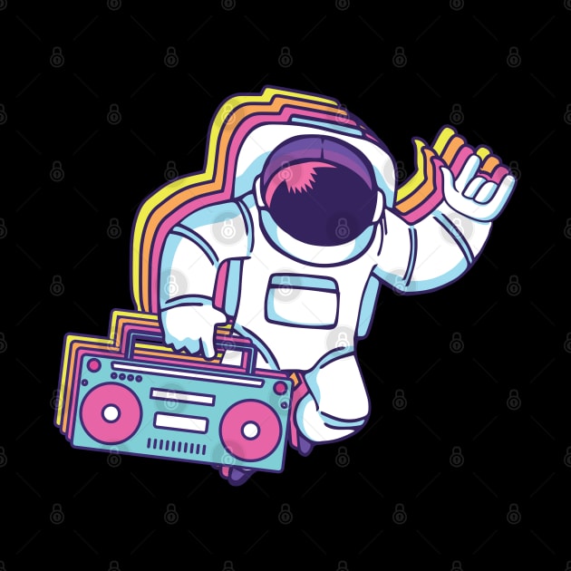 Astronaut Boombox | Radio Space Music by origato