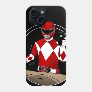 Red Ranger dancing Phone Case