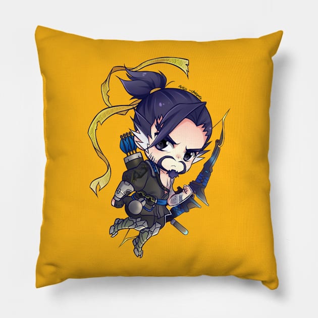 Hanzo Pillow by arisachibara