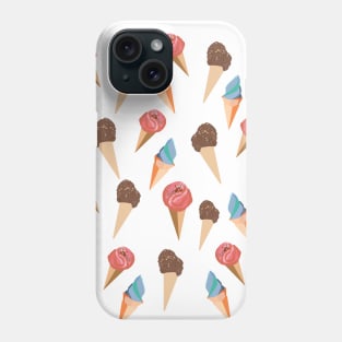 Ice cream pattern Phone Case