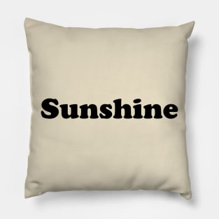 sunshine Pillow