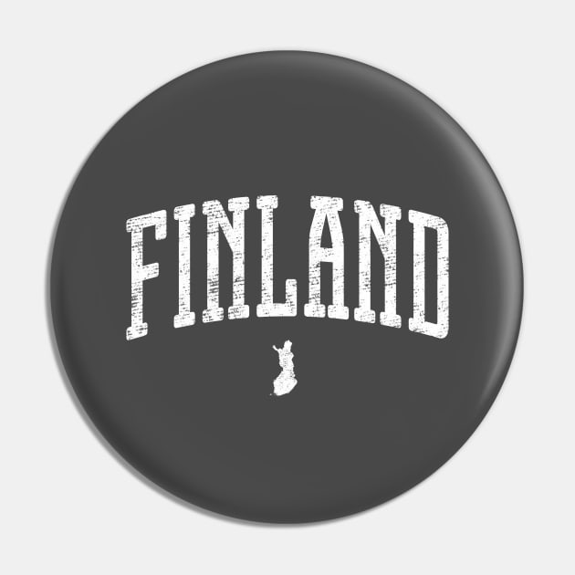 Finland Icon Vintage Pin by Vicinity