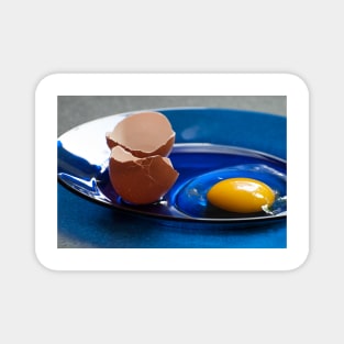Egg on a plate Magnet