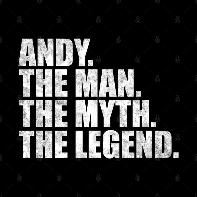 Andy Legend Andy Name Andy given name by TeeLogic