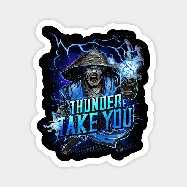 Thunder Take You! Magnet by Ottyag